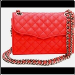 Rebecca Minkoff Red Quilted Crossbody Bag